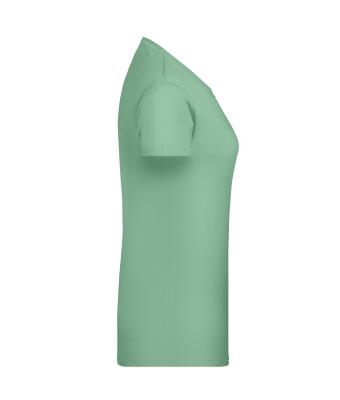 Ladies' Basic-T mit Bestickung