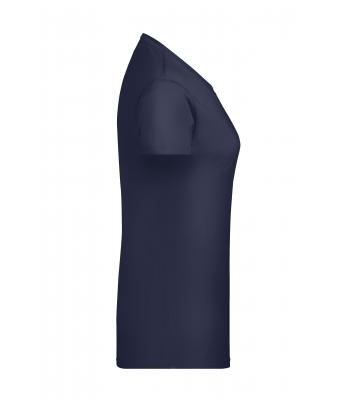Ladies' Basic-T mit Bestickung