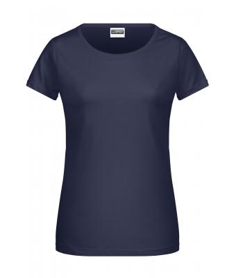 Ladies' Basic-T mit Bestickung