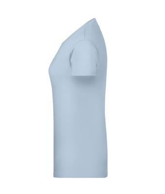 Ladies' Basic-T mit Bestickung