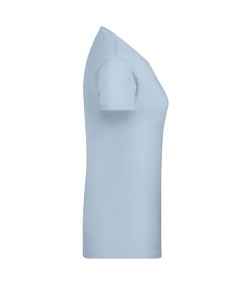 Ladies' Basic-T mit Bestickung