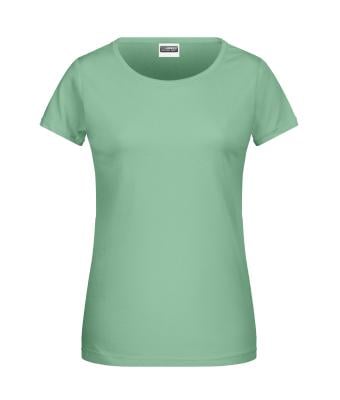 Ladies' Basic-T mit Bestickung