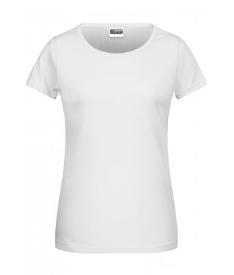 Ladies' Basic-T mit Bestickung
