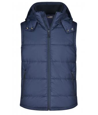 Men's Padded Vest mit Bestickung