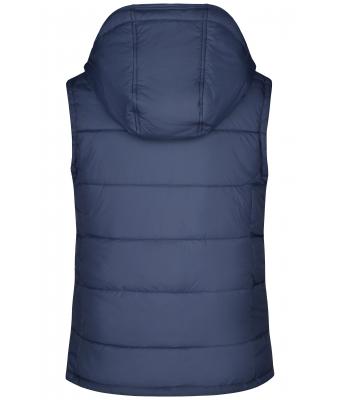 Ladies' Padded Vest mit Bestickung