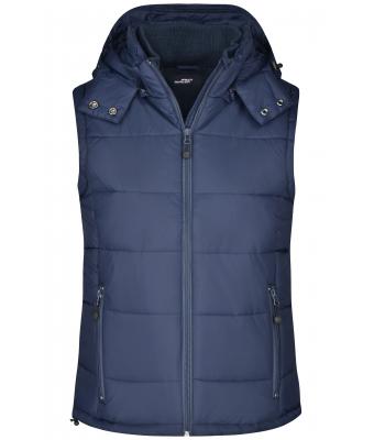 Ladies' Padded Vest mit Bestickung