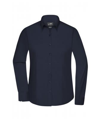 Ladies' Shirt Longsleeve Poplin mit Bestickung