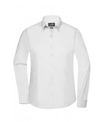 Ladies' Shirt Longsleeve Poplin mit Bestickung