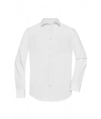 Men's Shirt Longsleeve Poplin mit Bestickung